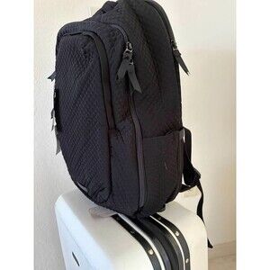 Vera Bradley Large Travel Backpack in microfiber Navy-NWT